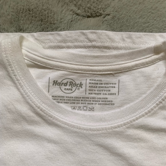 Hard Rock T Shirts Vintage Los Angeles Size XS - Picture 3 of 4
